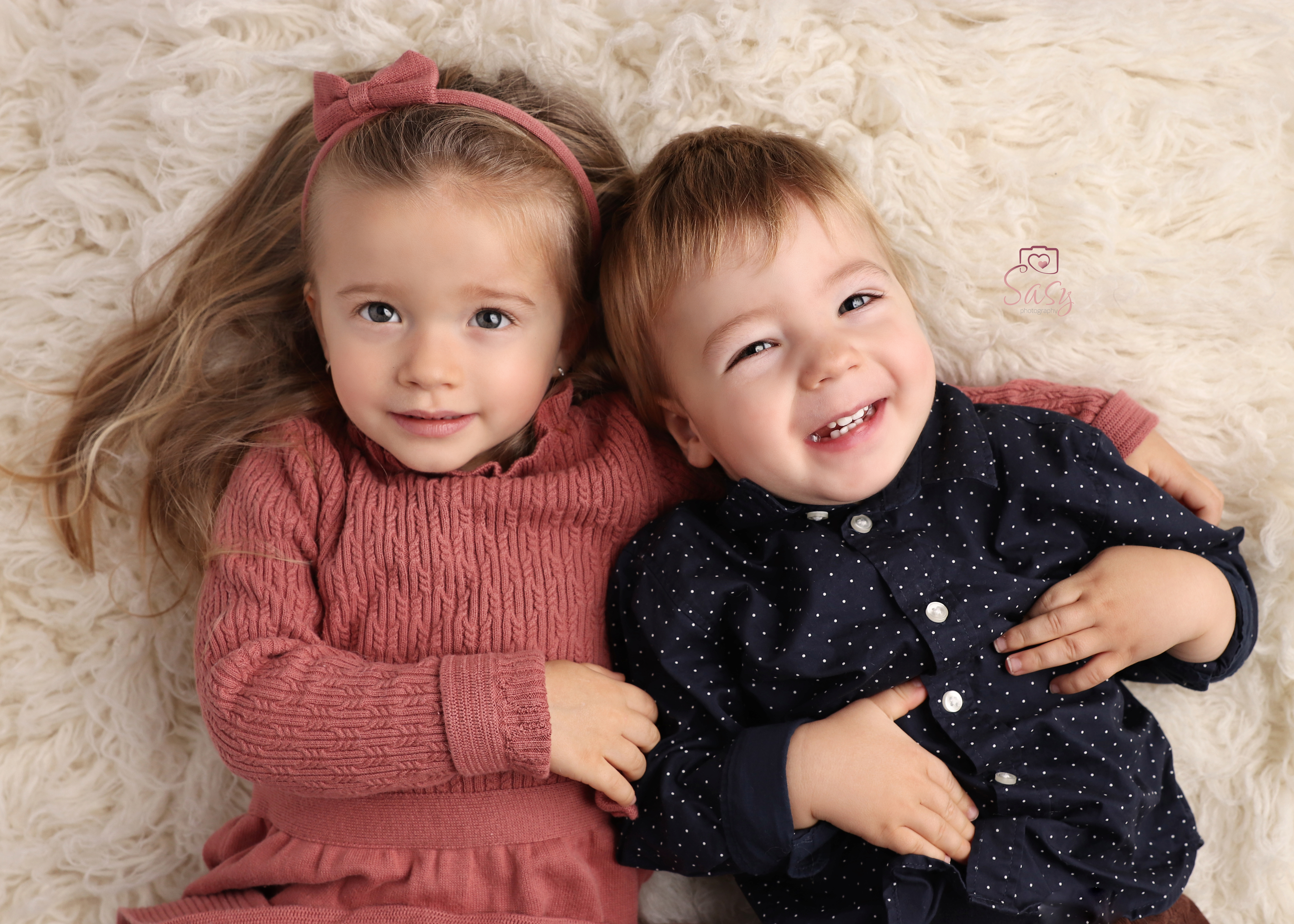 Weihnachten mit viel Lachen, bei Sasy Photography